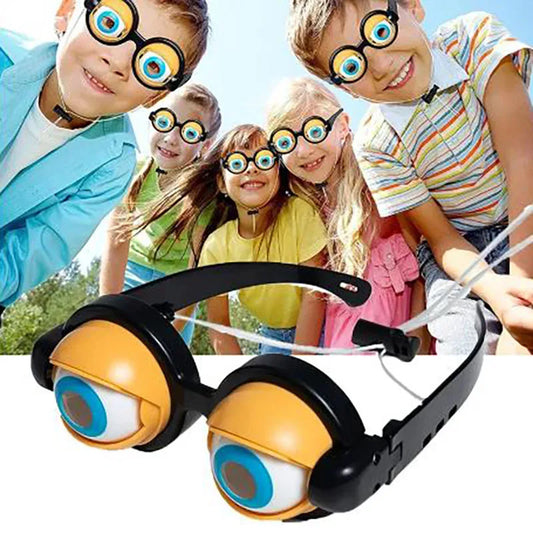 Crazy eyes children funny glasses toy new strange creative funny prop glasses