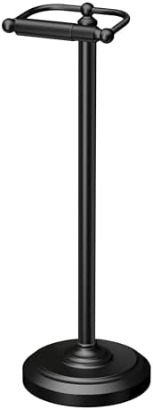 Gatco 1436MX Freestanding Toilet Paper Holder Matte Black