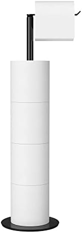 Niffgaff Stainless Steel Toilet Paper Holder 4 Spare Rolls Space-Saving Waterproof