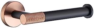 Nordic 4-PCS Rose Gold Black Bath Towel Holder