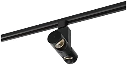24W LED Track Lighting Black Finish Track Head