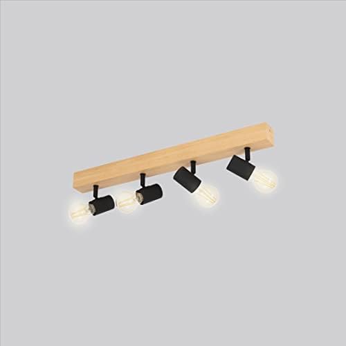 EGLO Kingswood 38 Modern Track Light 4 LED Adjustable Dimmable