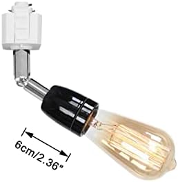 Adjustable H-Type Pendant Light E26 Black