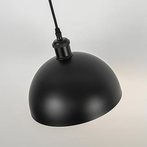 Stainless Steel Pendant Light Restaurant Bar Sconce 3 Lights Black Modern Midcentury Style
