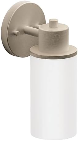 Muen Iso 1-Light Dual-Mount Vanity Light in Brushed Nickel