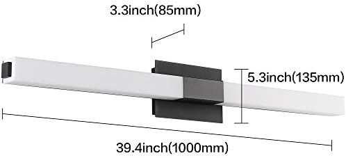 ZUZITO Modern Bathroom Vanity Light
