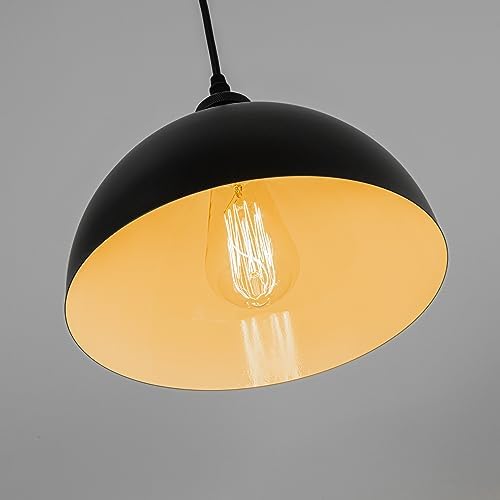 Stainless Steel Pendant Light Restaurant Bar Sconce 3 Lights Black Modern Midcentury Style