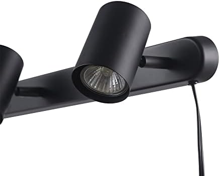 Globe Electric 59467 3-Light Track Lighting Matte Black