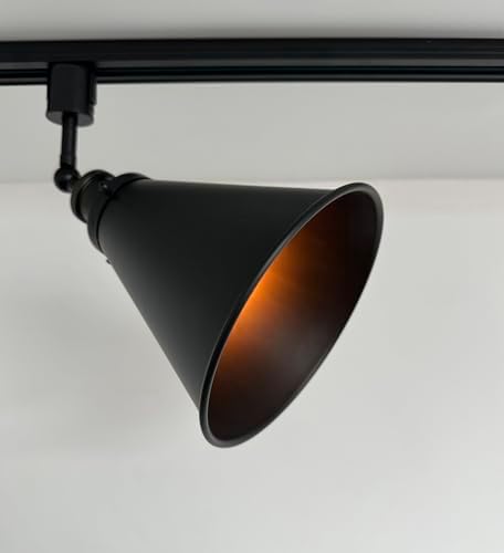 Yequandec 3x Black Track Lighting Set with Adjustable Lighting Angle