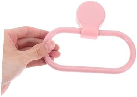 Space-Saving Towel Holder 2-Pack Self-Adhesive