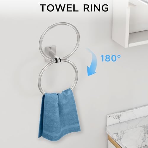 Sturdy 4-Piece Bathroom Hardware Set