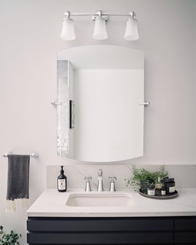 Versatile 3-Light Dual-Mount Vanity Light