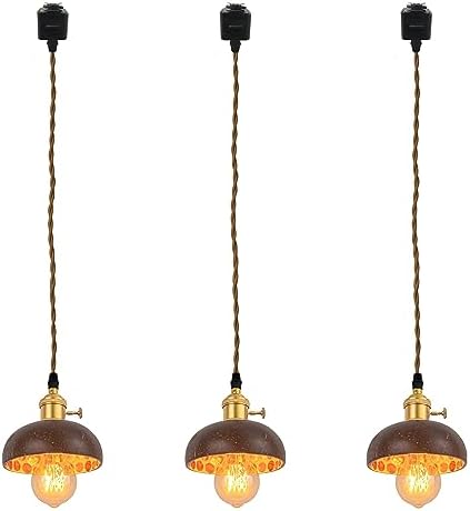 Modern Coconut Shell Pendants