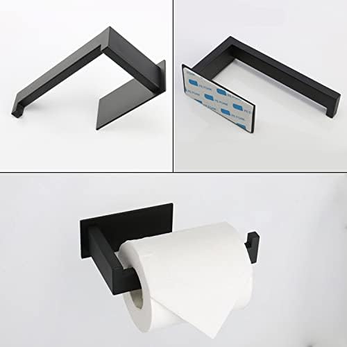 5-Piece Self-Adhesive Bathroom Hardware Set for Maximum Space Efficiency