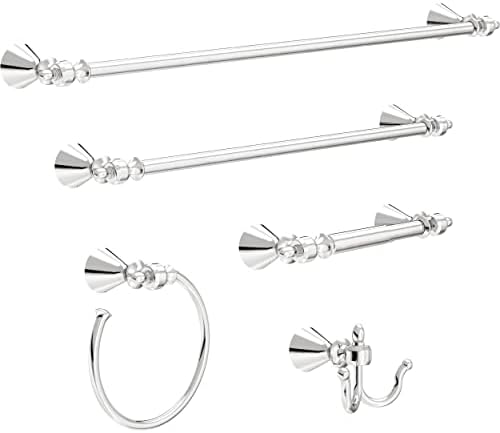Delta VES46-PC Vessona Wall Mount Towel Ring Polished Chrome