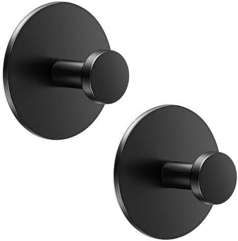 Sturdy Stainless Towel Hook for Bathroom Holds Up to 12LB