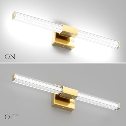 Ralbay 24-inch Gold Vanity Light Bar