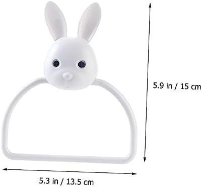 Cute Rabbit Wall-Mounted Towel Holder