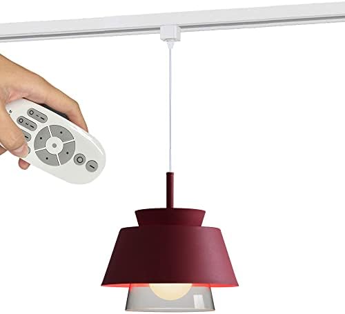 Macaron Red Glass Pendant Light