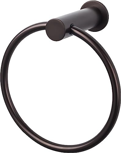 Top Knobs HOP5PC Polished Chrome Bath Towel Ring