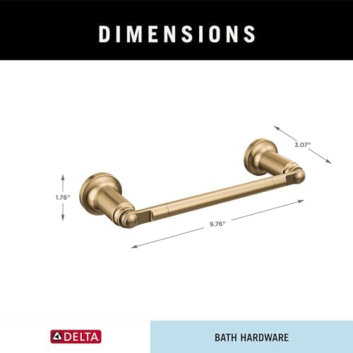 Delight Your Bath with DELTA 73508-CZ Towel Bar
