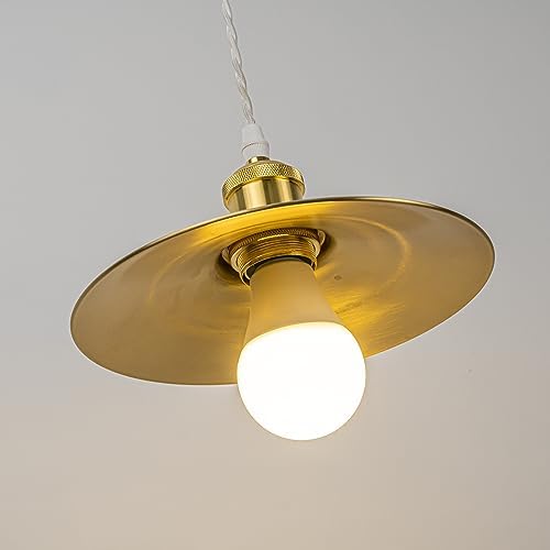 Retractable Track Light with 3 x 2700K-6500K LEDs Gold Shade