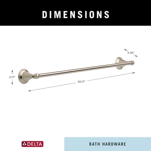 Delta Windemere 79624-BN Towel Bar