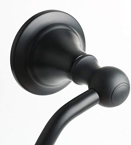 Alise Stainless Steel Towel Ring Matte Black