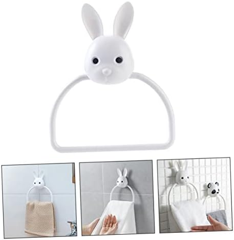 Cute Rabbit Wall-Mounted Towel Holder