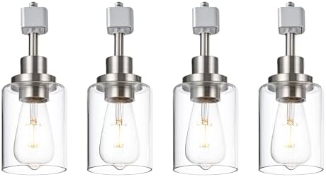 Melucee 4-Piece Track Lighting Pivoting Heads Elevate Your Space