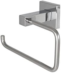 Premium Towel Ring - Brushed Nickel Polished Chrome