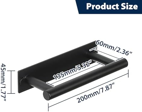 Elegant 8-inch Towel Bar