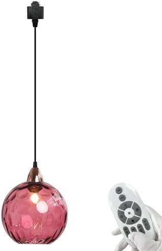 Modern Dimmable Pendant Light with Glass Shade for Kitchen Island