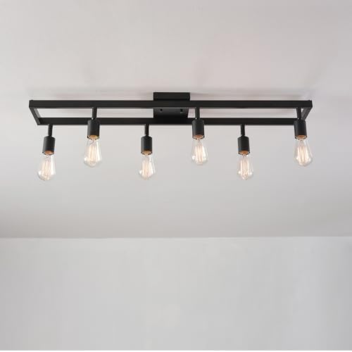 Stunning Matte Black Farmhouse Lighting by Globe Electric