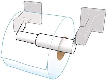 Teravan Standard Toilet Paper Holder Extender for Extra-Large Rolls