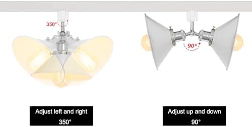 Adjustable Track Lighting for Kitchen Bar E26