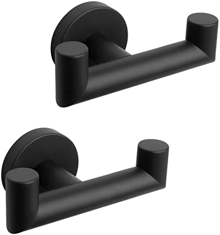 NearMoon Double Towel Hook Heavy Duty Rustproof