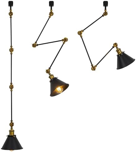 Versatile Height Track Lamp Set for Use in Various Settings