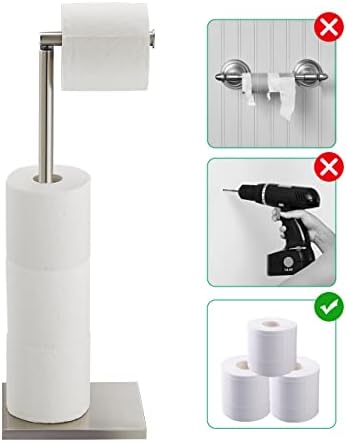 Rustproof Stainless Steel Toilet Paper Holder