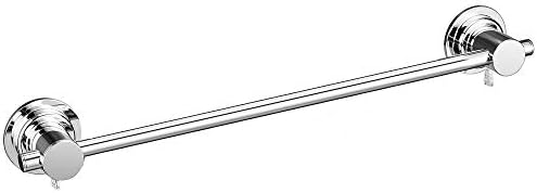 JiePai 24-Inch Vacuum Suction Cup Towel Bar Easy to Install