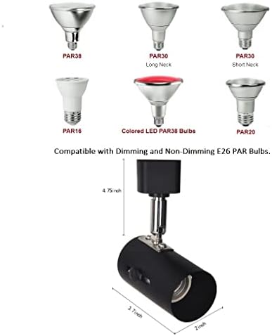 Sturdy H-Track Lighting Heads for Home Use