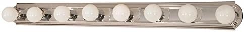 Nuvo Lighting 60299 Elegant Racetrack Vanity Light Chrome