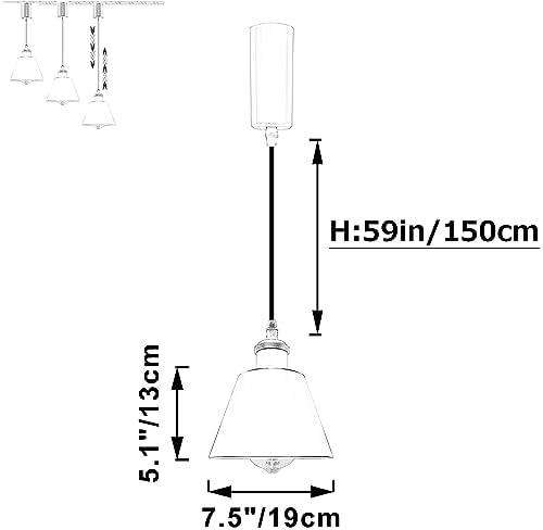 SKIVTGLAMP J-Type Track Light Pendants 1