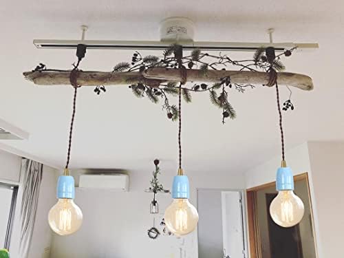 Unique Retro Design Brown Twisted Cord Pendant Lights