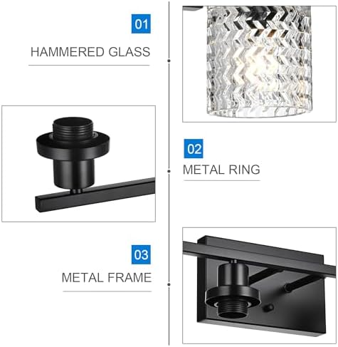 MELUCEE 2-Light Wall Sconce