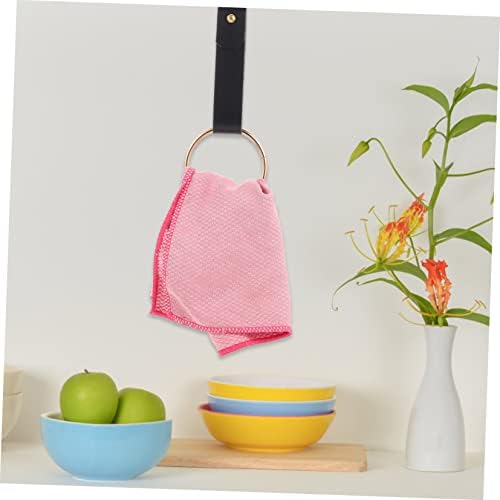 Uonlytech Durable PU Towel Ring Holder 1