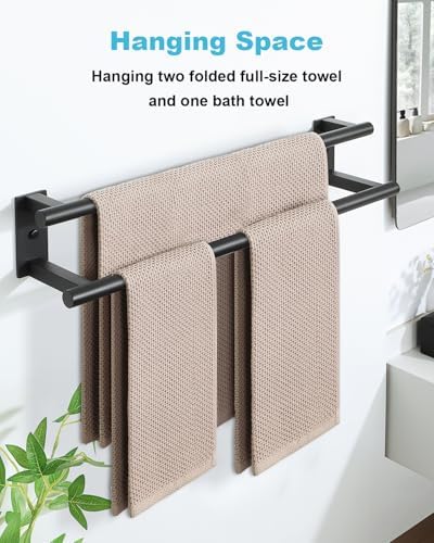 Space-Saving Durable Towel Bar