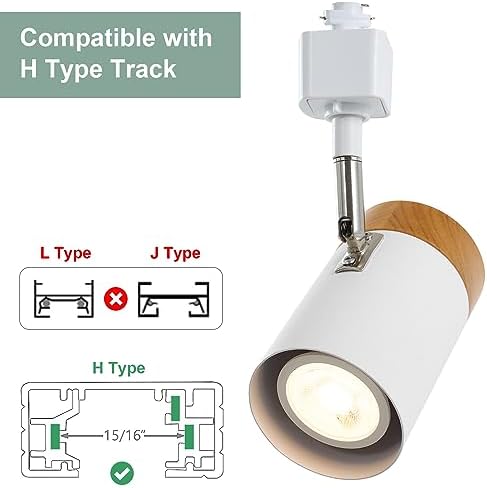 Elegantly Designed 6 Track Lighting Heads for Your Home