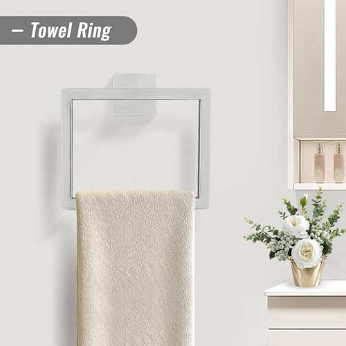 Space-Saving Towel Bar Set 5-Piece