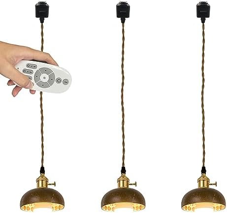 Remote Control J-Type Track Light Pendant